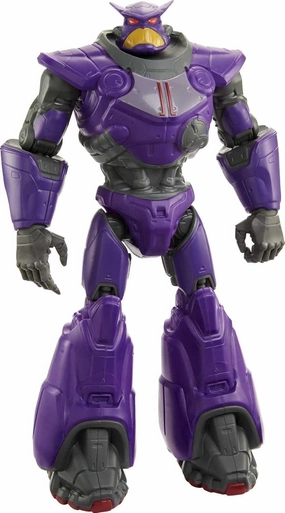 Mattel Disney Pixar Lightyear Large Scale Zurg Action Figure, 13.75 in Tall Authentic Movie Toy 11 Movable Joints, Collectible Gift for Kids 4 Years & Up