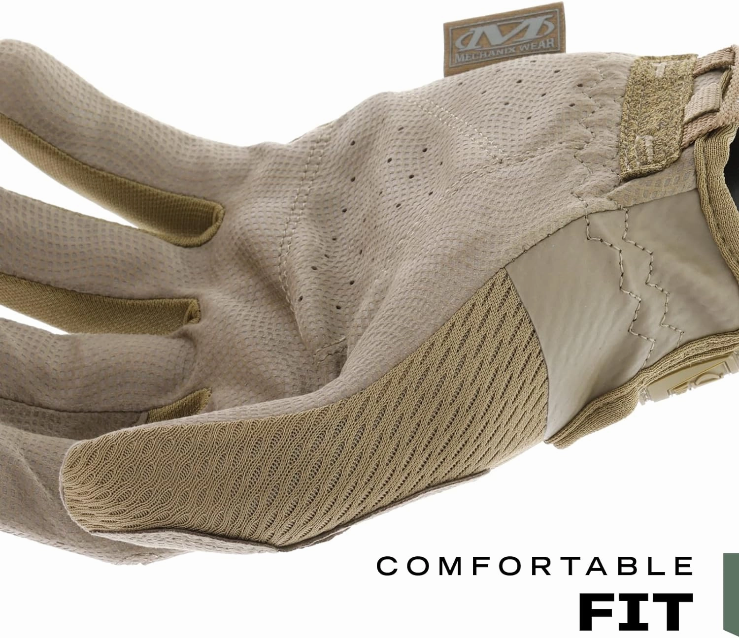 Mechanix Wear: Tactical Specialty 0.5mm High-Dexterity Work Gloves with Secure Fit and Precision Feel, Tactical Gloves for Airsoft, Paintball, Utility Use, Gloves for Men (Brown, Small)