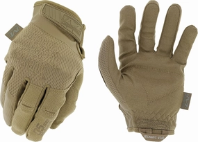 Mechanix Wear: Tactical Specialty 0.5mm High-Dexterity Work Gloves with Secure Fit and Precision Feel, Tactical Gloves for Airsoft, Paintball, Utility Use, Gloves for Men (Brown, Small)