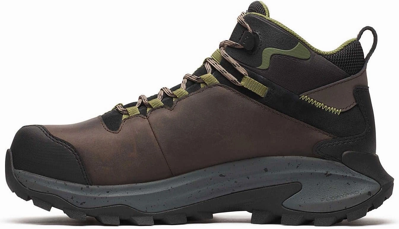 Merrell Men's Moab Speed 2 Mid Waterproof Carbon Fiber Work Construction Boot