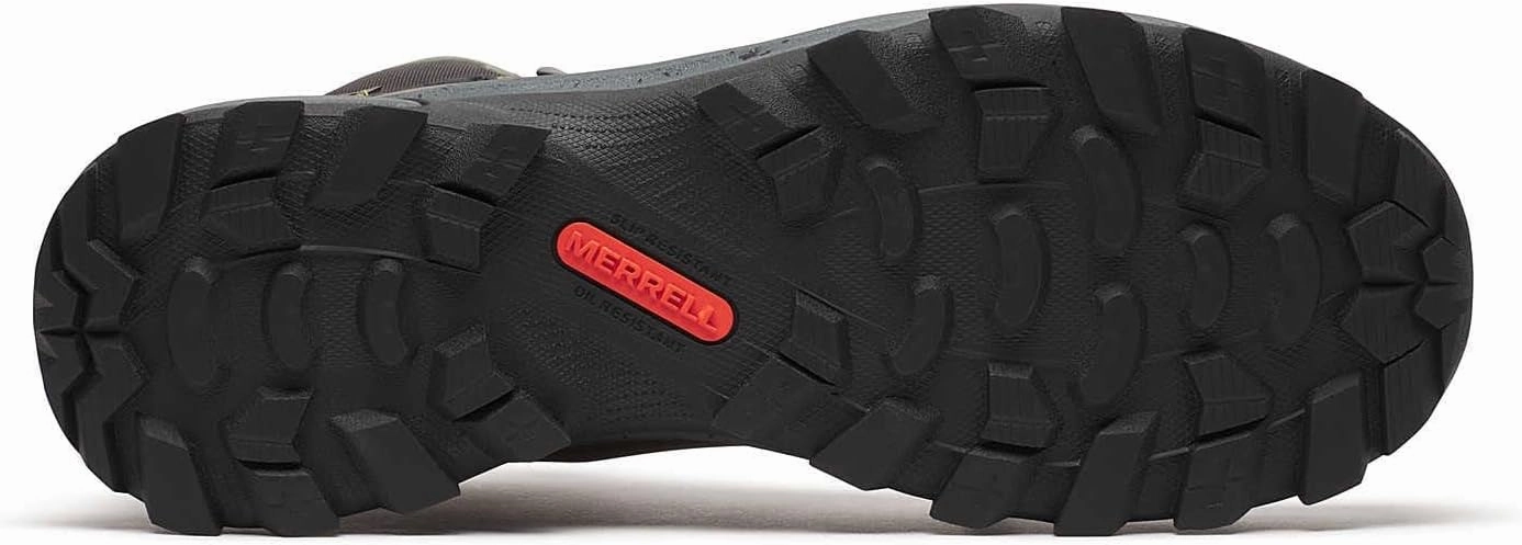 Merrell Men's Moab Speed 2 Mid Waterproof Carbon Fiber Work Construction Boot
