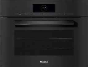 Miele DGC7840AMOBSIDIANBLACK Dgc 7840 Am - 24" Compact Combi-Steam Oven Xl For Steam Cooking, Baking, Roasting With Roast Probe   Menu Cooking.