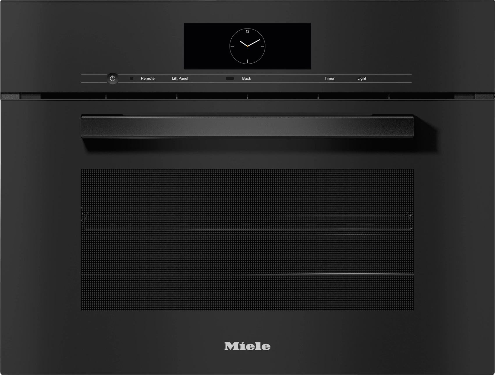 Miele DGC7840AMOBSIDIANBLACK Dgc 7840 Am - 24" Compact Combi-Steam Oven Xl For Steam Cooking, Baking, Roasting With Roast Probe   Menu Cooking.