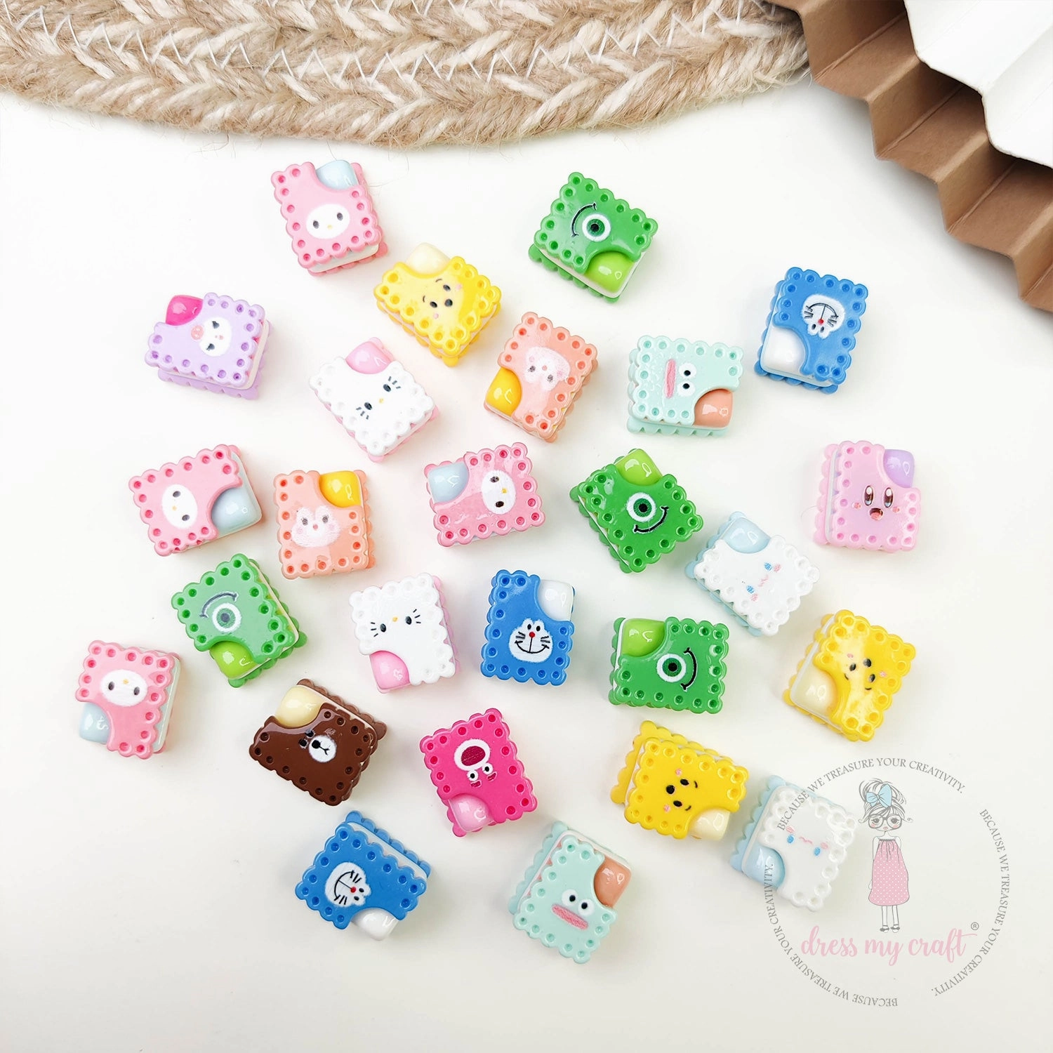 Miniature Ice-cream Biscuits