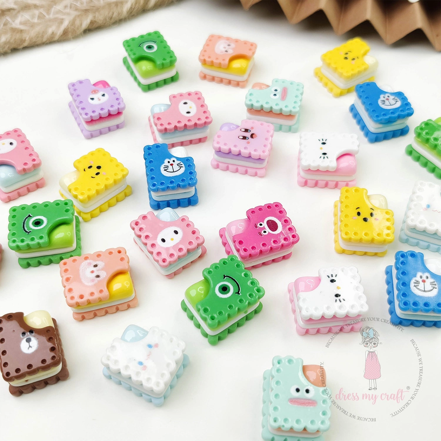 Miniature Ice-cream Biscuits