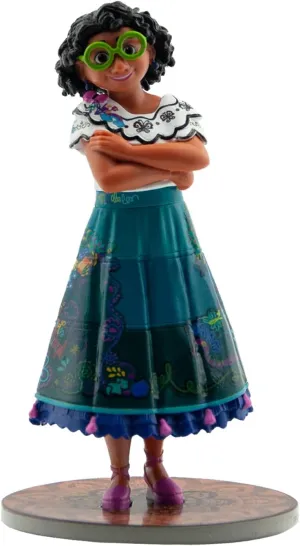 Mirabel from Disney's Encanto, perfect as a toy figure, decoration and small gift for children aged 3 and up, detailed 9.5 cm Walt Disney collectible figure 11520