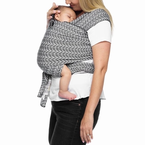 Moby Baby Wrap Carrier Evolution by Petunia Pickle Bottom for Newborns to Toddlers (8-33lbs), Infant Sling Carrier, Hands Free Design, Adjustable for All Body Types (Starry Nights of Salvador)