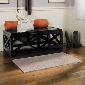 Mohawk Home Celestial Shag Gray 2' x 4' Area Rug Perfect for Living Room, Dining Room, Hallway