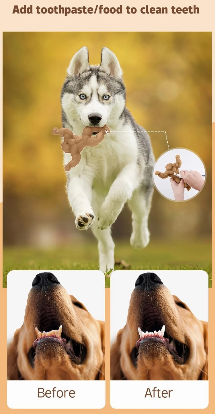Muscle Dog Ultra-Durable Chew Toy