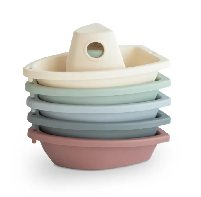 Mushie Bath Boats - Multiple Colors