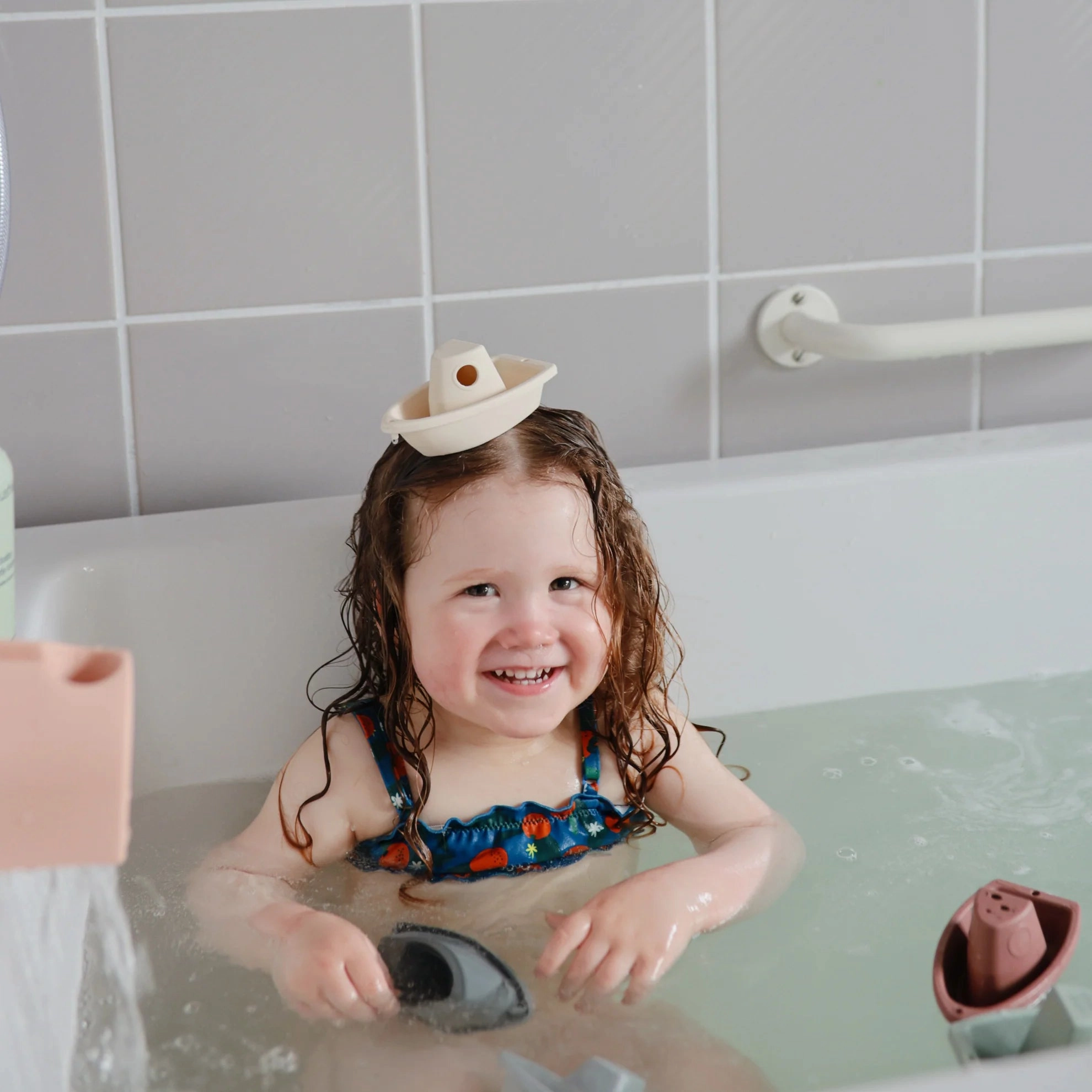 Mushie | Bath Boats - 5pk Original