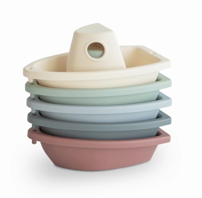 Mushie Bath Boats - Multiple Colors