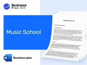 Music School Business Plan Example