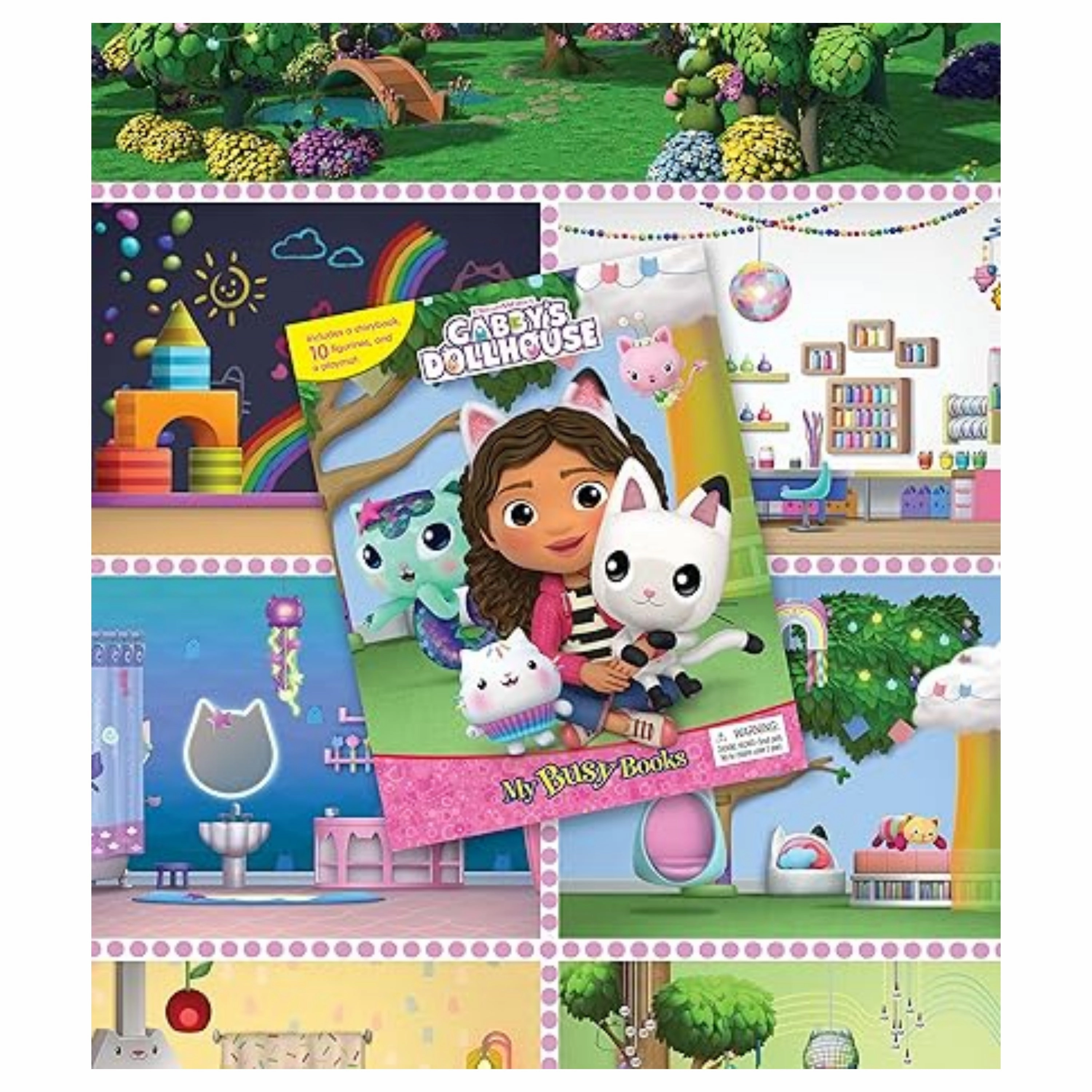 My Busy Books Uni. Gabby's Dollhouse