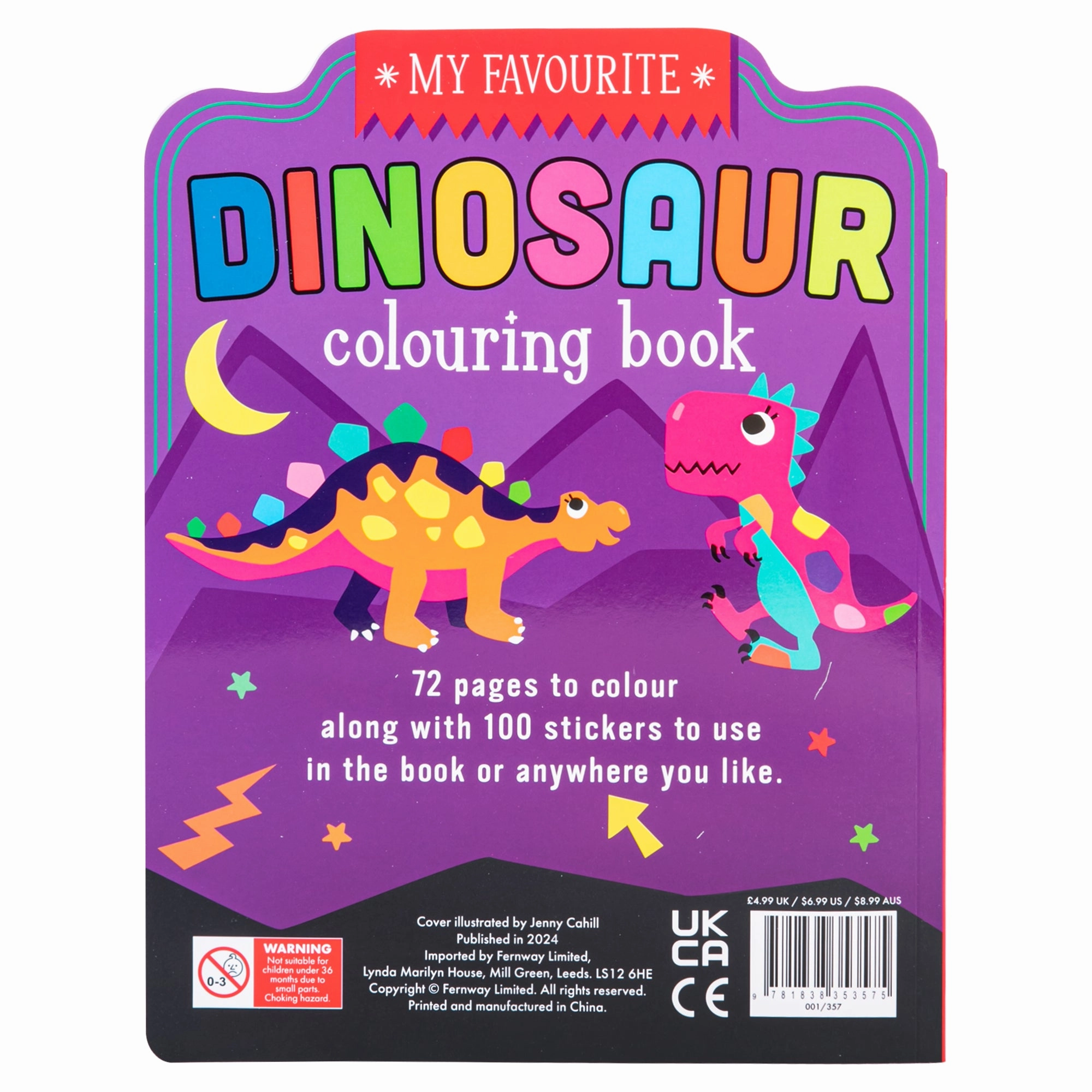 My Favourite Dinosaur Colouring Book