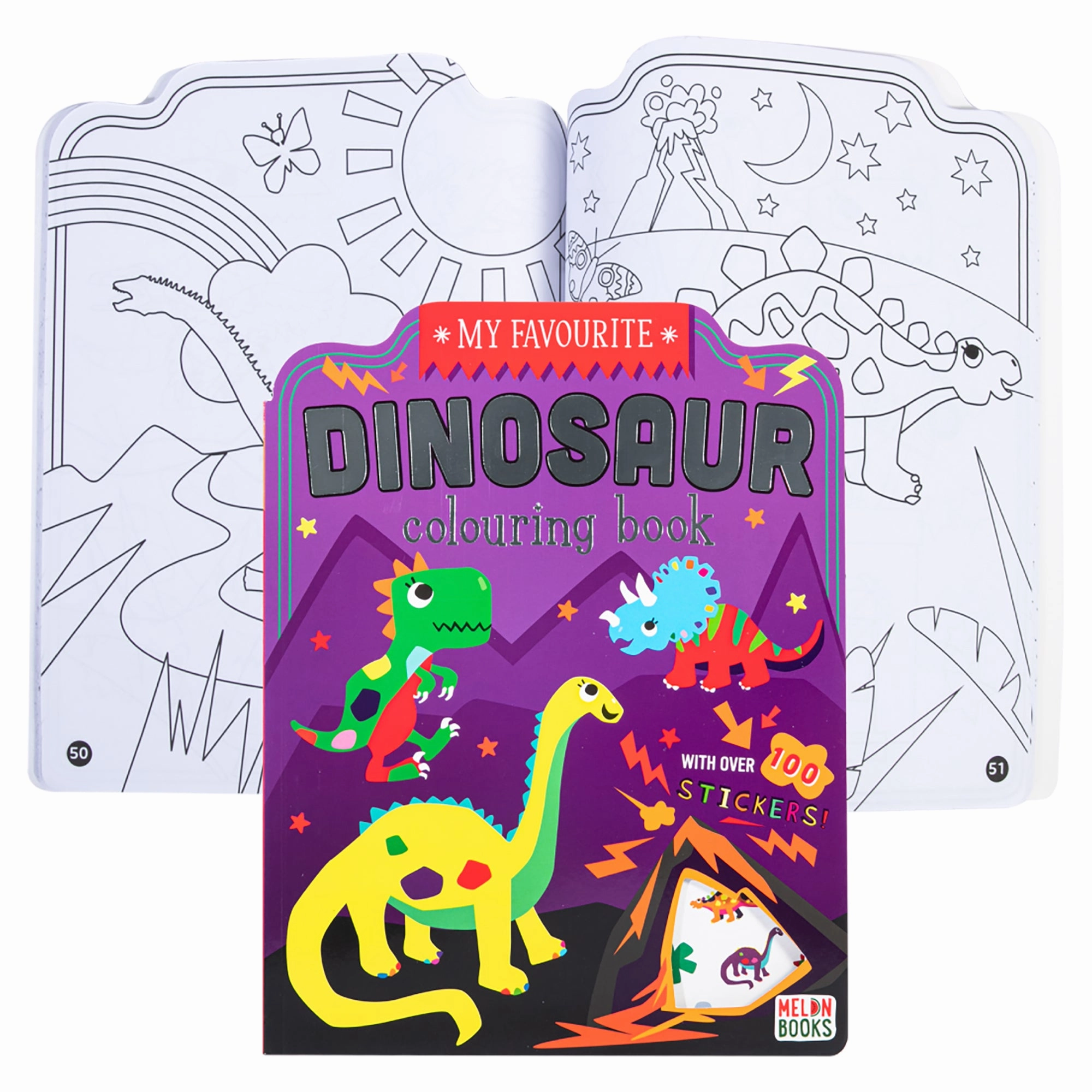 My Favourite Dinosaur Colouring Book