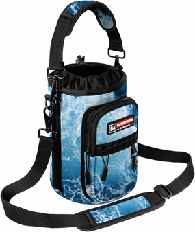 NATURE PIONEOR Water Bottle Holder with Strap,Water Bottle Carrier Bag Sling Sleeve with Adjustable Shoulder Strap & Handle and Large Phone Pocket for Walking,Hiking,Travelling for 25oz/32oz/40oz/64oz
