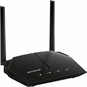NETGEAR WiFi Router (R6080) - AC1000 Dual Band Wireless Speed (up to 1000 Mbps) | Up to 1000 sq ft Coverage & 15 devices | 4 x 10/100 Fast Ethernet ports | 5 GHz