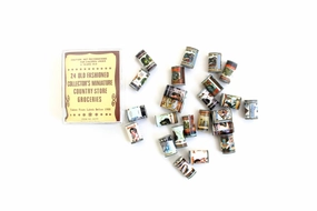 New Vintage 1:12 Set of Miniature Dollhouse Old Fashioned Groceries & Canned Food