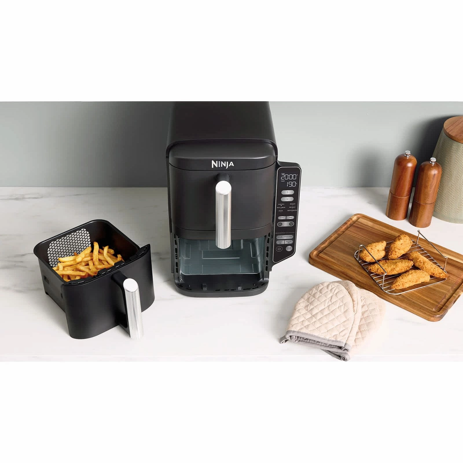 Ninja Double Stack 2-Drawer Air Fryer 7.6L – SL300UK