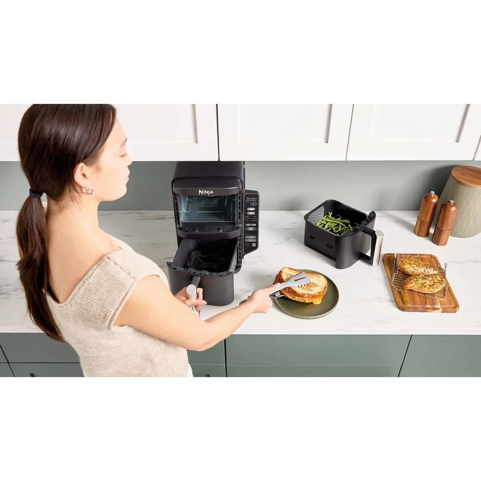 Ninja Double Stack 2-Drawer Air Fryer 7.6L – SL300UK