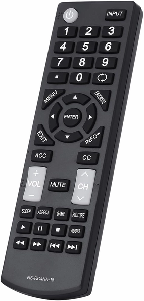NS-RC4NA-18 Universal Replacement TV Remote Control Fit for All Insignia Smart TVs