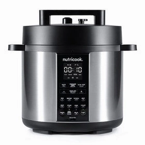 Nutricook NC-SP208A 8Liters Smart pot Pressure cooker - 9 Appliances In 1-Pressure cooker, Smart Lid