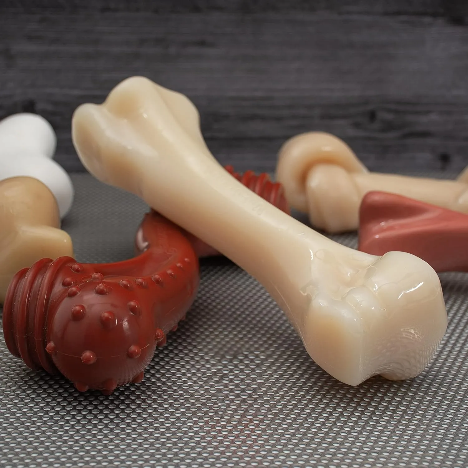 Nylabone Power Chew Femur Bone BIG Dog Chew Toy Chicken XX-Large/Monster - 50   lbs. (1 Count)