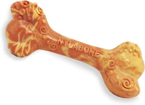 Nylabone Power Chew Flavor Frenzy Bone Chew Toy for Dogs, Indestructible Chew Toys for Aggressive Chewers, Bacon Flavor, X-Large/Souper - 50  lbs. (1 Count)