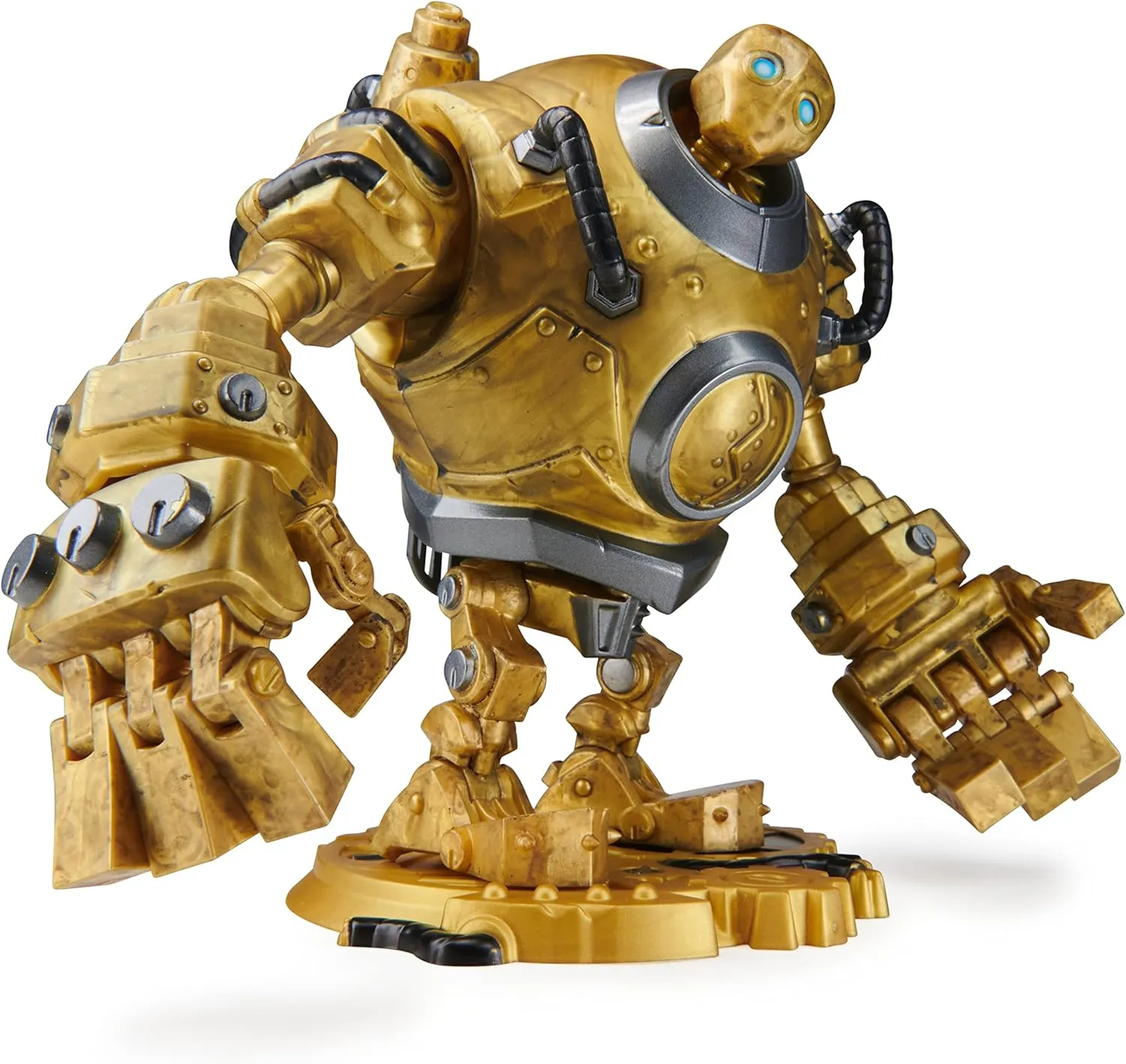 Official 8.5-Inch Blitzcrank Collectible Figure with Base, Premium Details, Champion Collection, Collector Grade, Ages 14 and Up