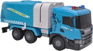 Official Licensed Scania Friction Toy Truck Extra Large Friction Truck with Lights and Sounds Friction Toy Truck for Kids (Recycling Truck)