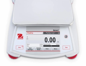 Ohaus STX2201 Scout Touchscreen Analytical Balance, 2200 g x 0.1 g, Universal (30253014)