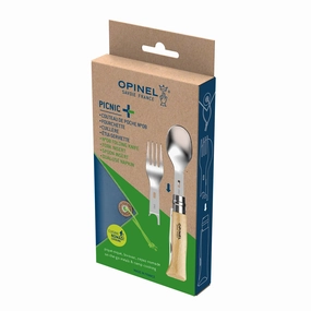 Opinel No.08 Picnic   Cutlery Set