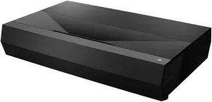 Optoma CinemaX P1 4K UHD Laser TV Home Theater Projector | Bright 3000 Lumens | Ultra Short Throw | Integrated NuForce Soundbar | Stream Netflix and Prime Video | Works with Alexa and Google Assistant