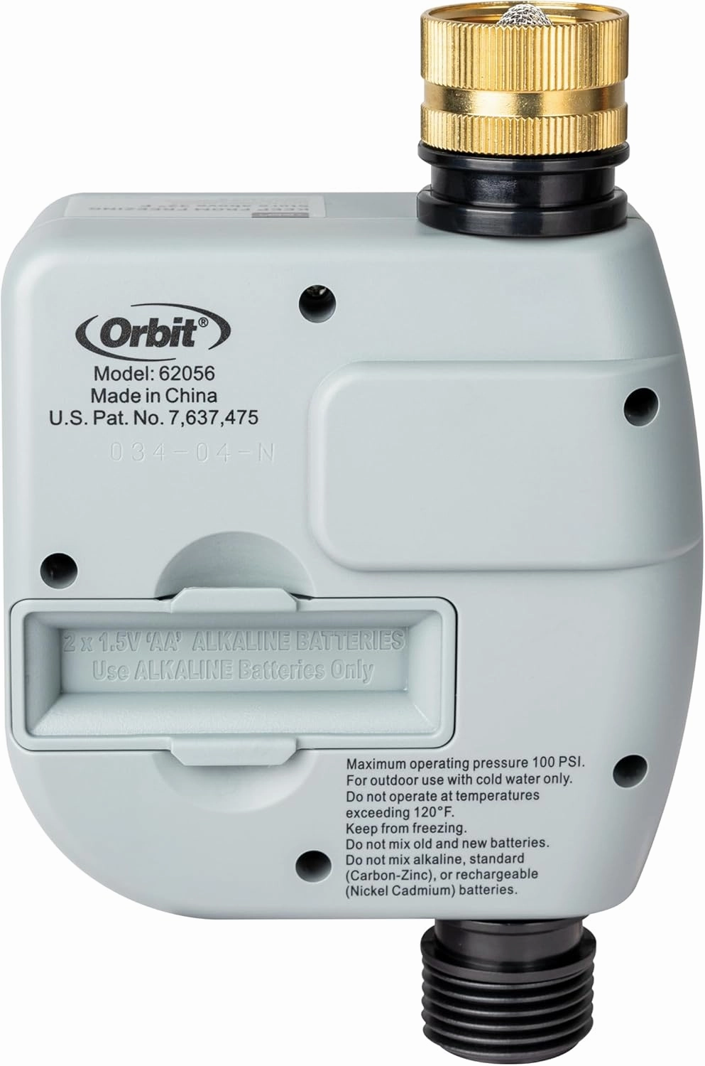 Orbit 62056 One Outlet Single-Dial Hose Faucet Timer