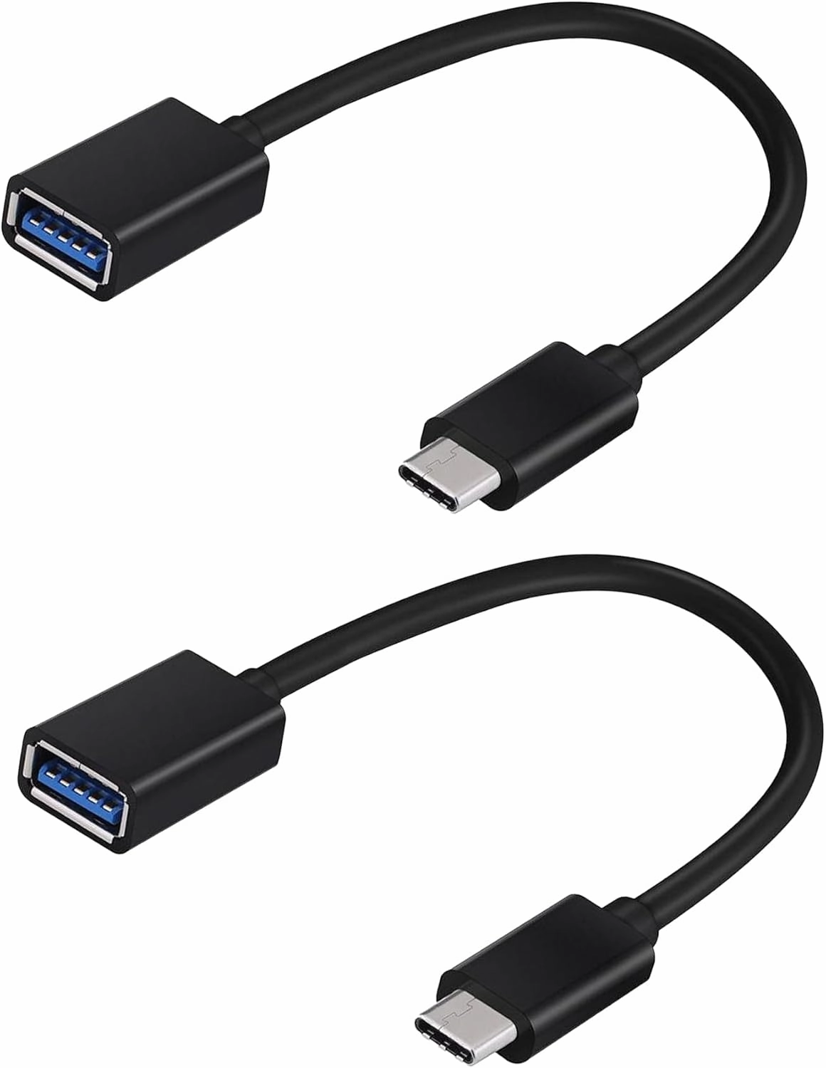 OTG USB-C 3.0 Adapter (2 Pack) Compatible with Huawei Mate X6/XT/X3/50 Pro/XT Ultimate to Quick Multi-Use Functions to Backup, Keyboard, mice, Thumb Drives, Saves, More