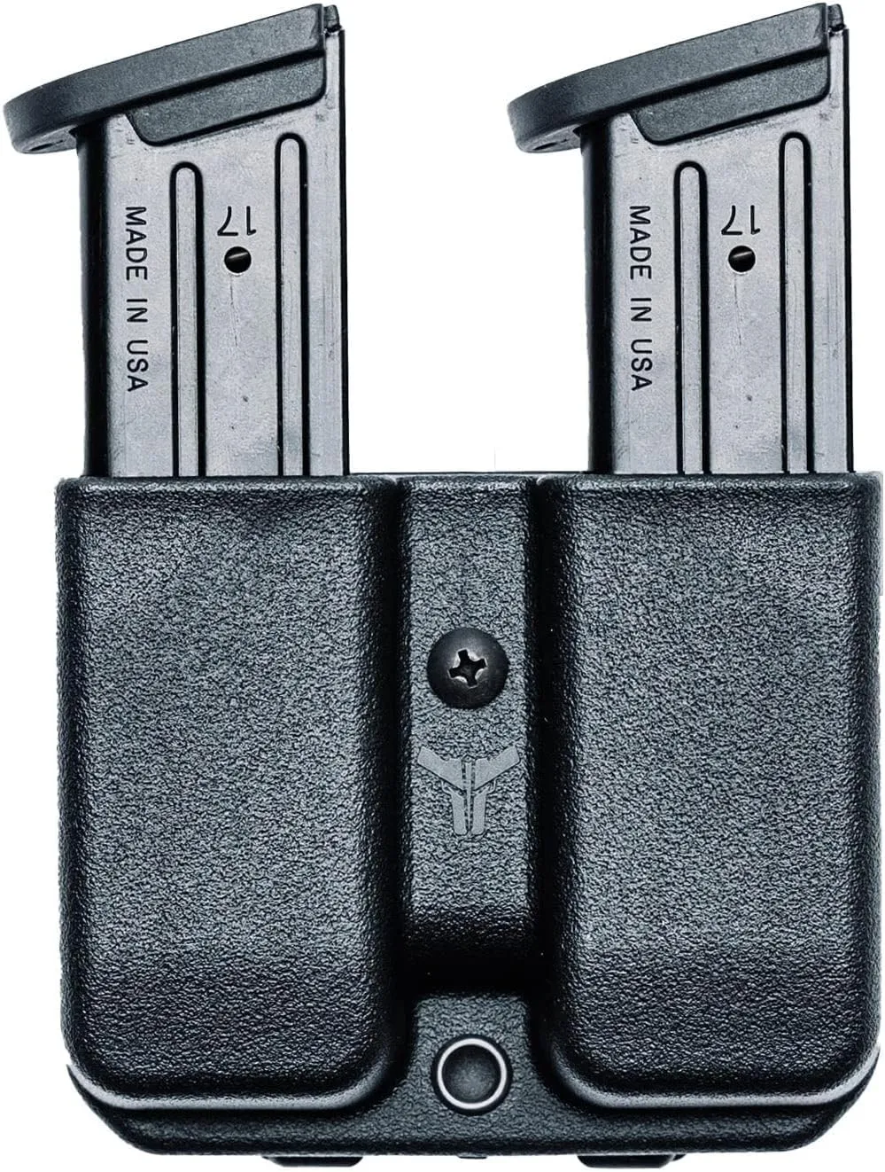 OWB Double Mag Pouch for S&W M&P 45, Springfield XD 45, Ruger SR45 & More - USA Made - Signature Double Magazine Carrier with Tek-Lok Belt Attachment Clip by Blade-Tech Holsters