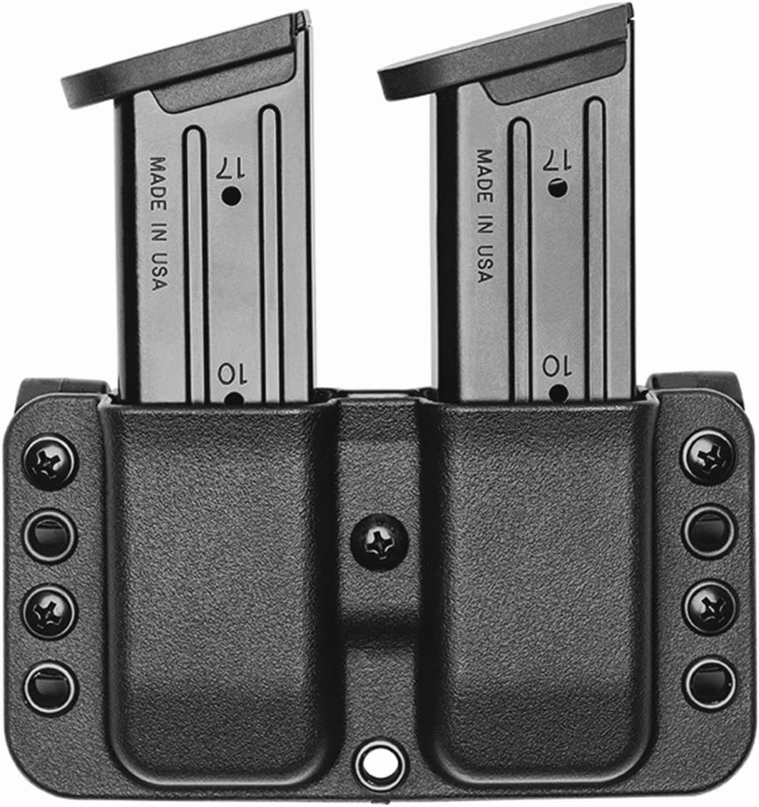 OWB Double Mag Pouch for Glock 42 - USA Made - Total Eclipse Double Mag Pouch by Blade-Tech Holsters