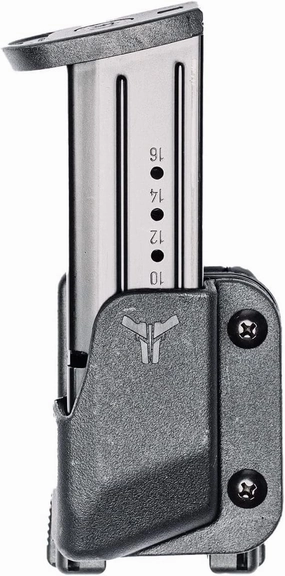 OWB Single Mag Pouch for 1911 Government, Commander, Sig P220 & More - USA Made - Signature Pro Single Magazine Carrier with Tek-Lok Belt Attachment Clip by Blade-Tech Holsters