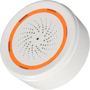 Panic Alarm, Smart Siren Alarm with APP Remote Control for Home Security, Intrusion with High Decibel Loud Sound, Family Sharing, Convenient Installation