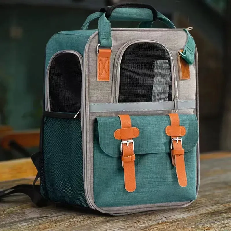 Pet Backpack - Portable Travel Carrier Bag for Dogs