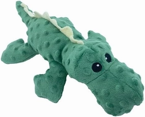 Pet Lou Dotty Friends Crocodile Dog Stuffed Toy, 14-inch Length
