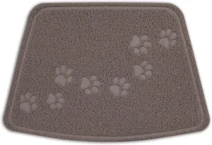 Petmate Arm & Hammer Wedge Shape Litter Mat with Paw Design