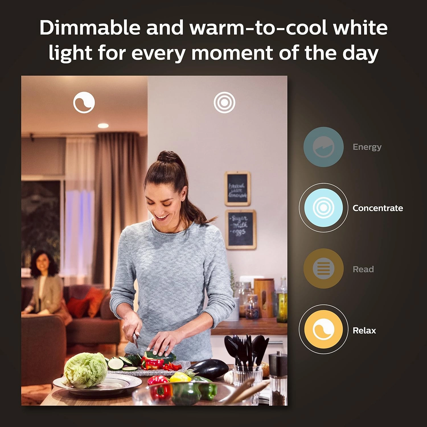 Philips Hue Smart 85W BR30 LED Bulb - White Ambiance Warm-to-Cool White Light - 4 Pack - 1200LM - E26 - Indoor - Control with Hue App - Compatible with Alexa Google Assistant and Apple Homekit