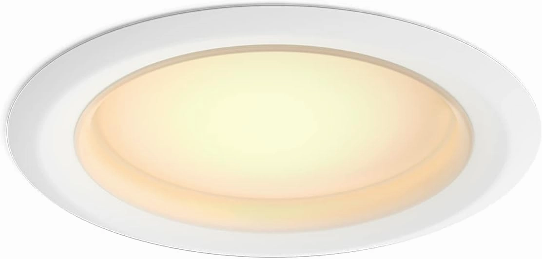 Philips Hue Smart Recessed 5/6 Inch LED Downlight - White Ambiance Warm-to-Cool White Light - 1 Pack - 1100LM - Indoor - Control with Hue App - Works with Alexa, Google Assistant and Apple Homekit