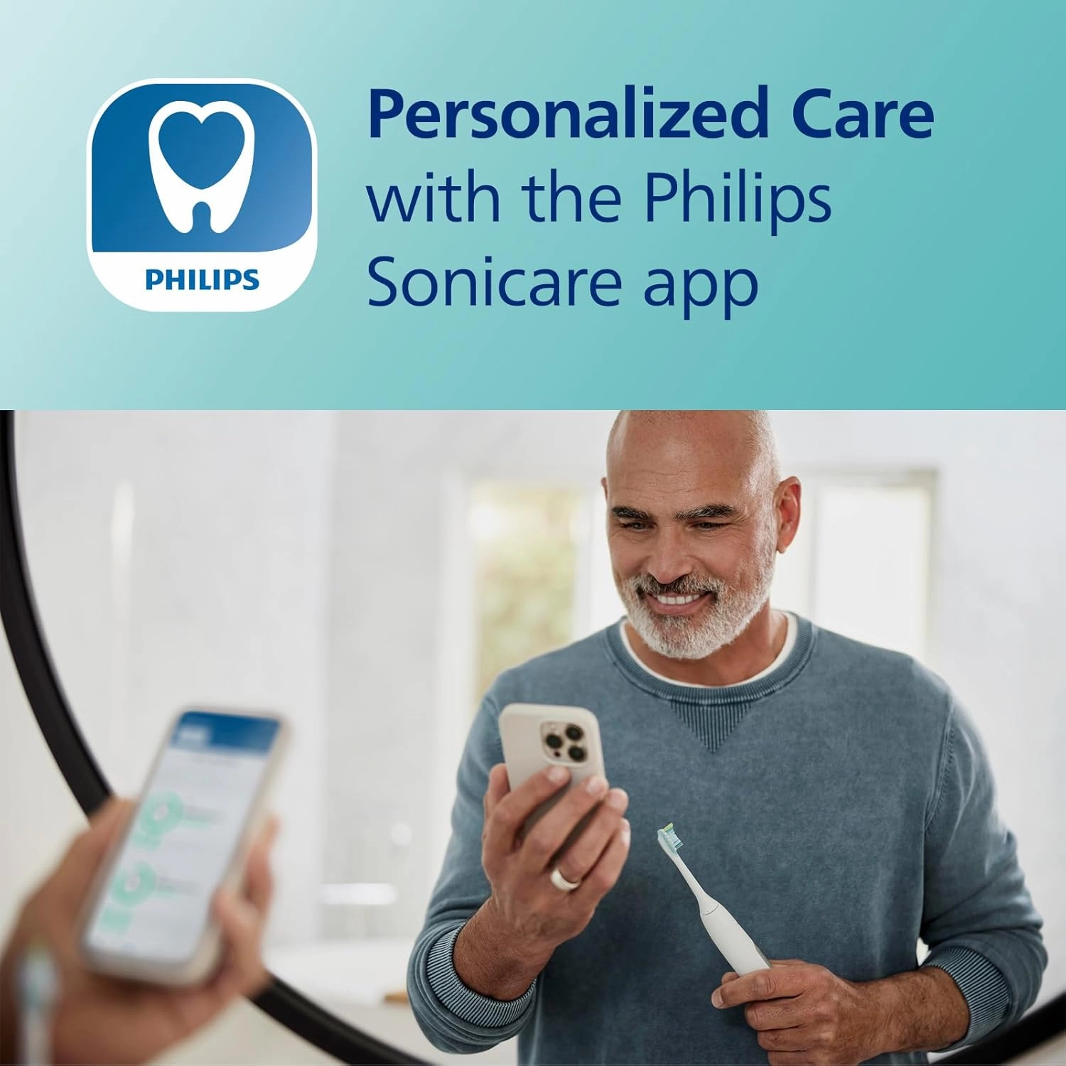 Philips Sonicare DiamondClean Smart 9300 Electric Toothbrush, Sonic Toothbrush with App, Pressure Sensor, Brush Head Detection, 4 Brushing Modes and 3 Intensity Levels, Pink, Model HX9903/25