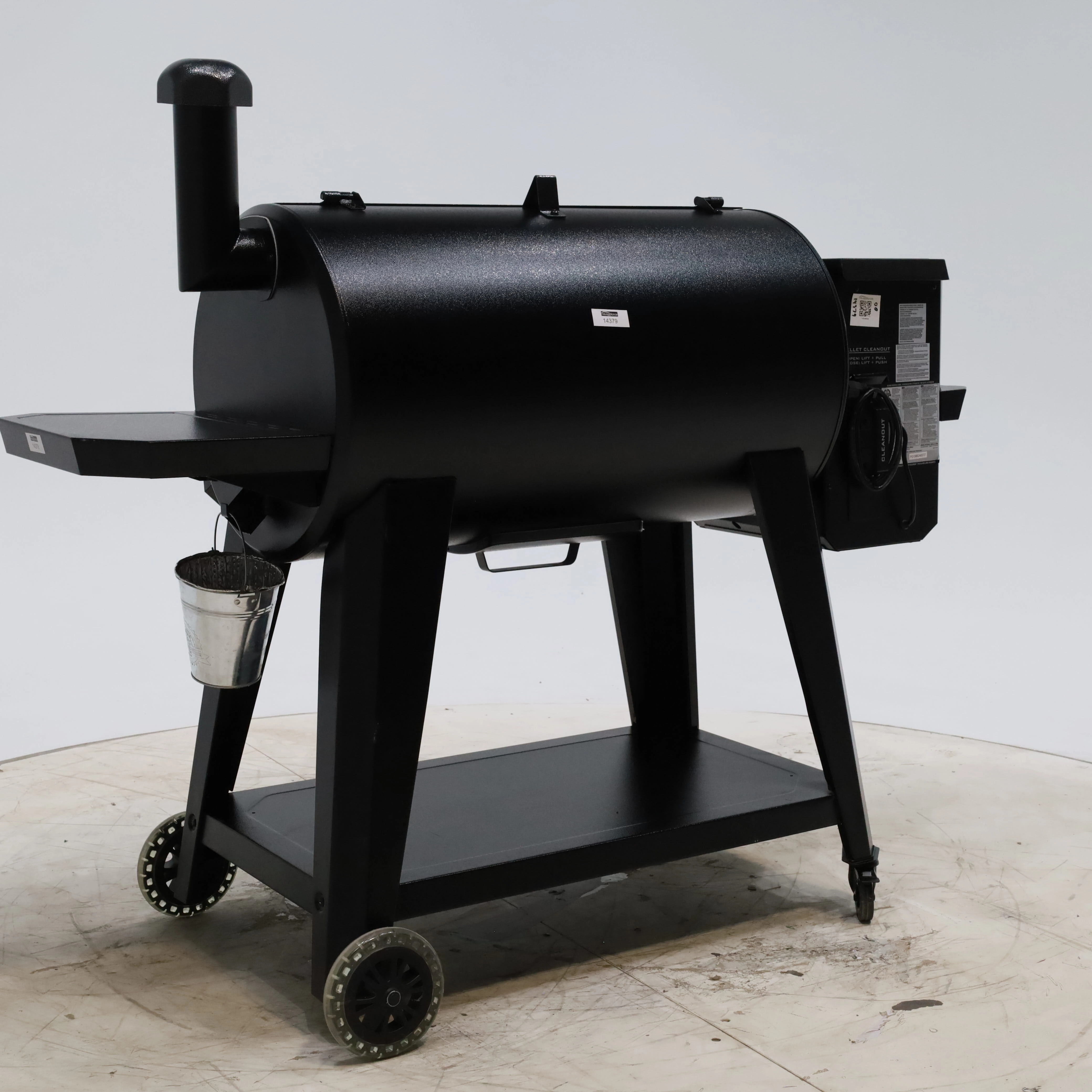 Pit Boss Wood Pellet Pro Series V3 1150-Sq in Grey Pellet Grill with Smart Compatibility - Open Box