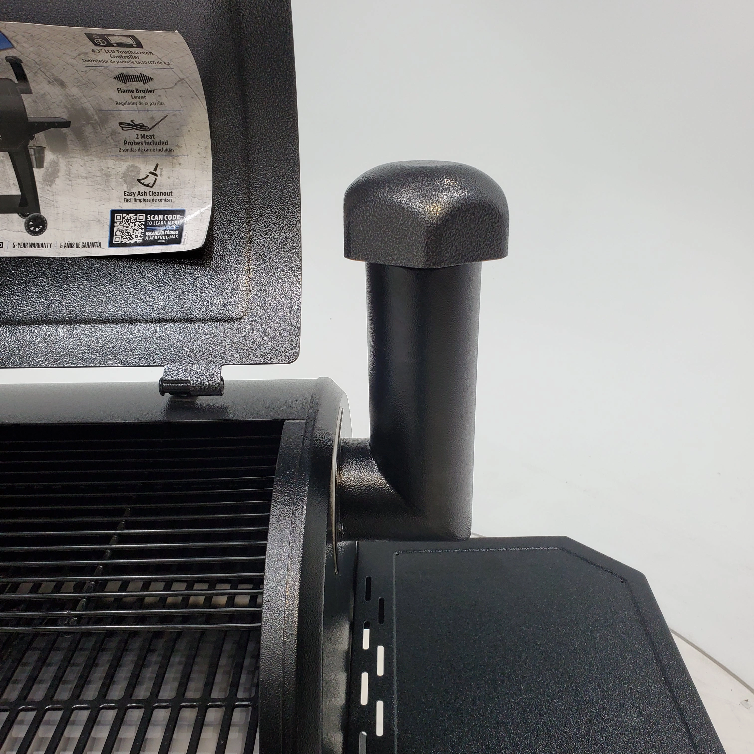 Pit Boss Wood Pellet Pro Series V3 1150-Sq in Grey Pellet Grill with Smart Compatibility - Open Box