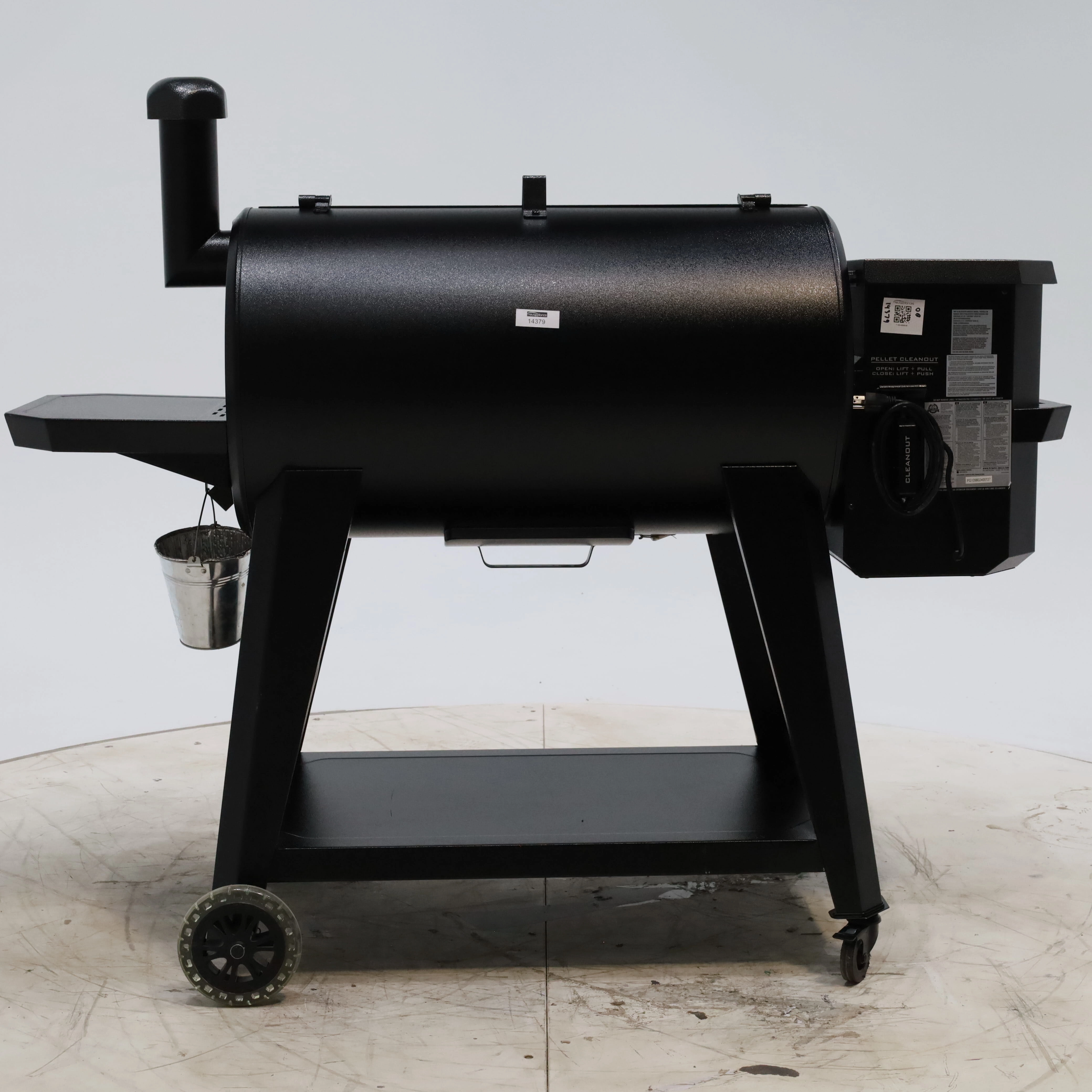 Pit Boss Wood Pellet Pro Series V3 1150-Sq in Grey Pellet Grill with Smart Compatibility - Open Box