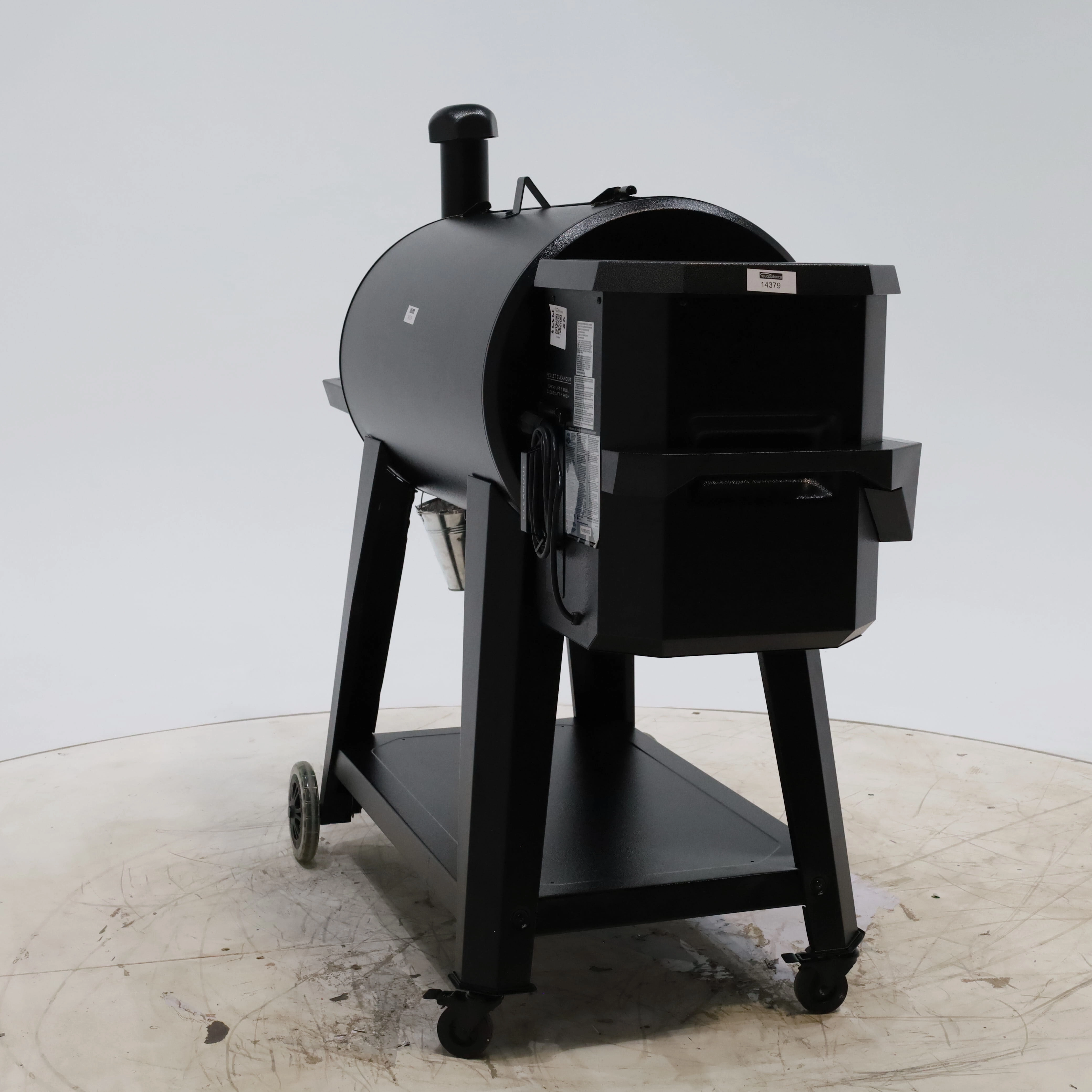 Pit Boss Wood Pellet Pro Series V3 1150-Sq in Grey Pellet Grill with Smart Compatibility - Open Box